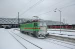 WAB Westfalische Almetalbahn WAB 60 am 18.02.09 bei der Durchfahrt in Chemnitz Hbf