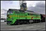 WAB Westfalische Almetalbahn Das waren noch Zeiten!!! Am 27.10.2002 steht Die 'Taigatrommel' WAB 27 im Nordhafen von Stralsund.