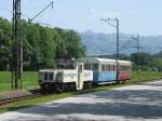 Ein Zug der Wachtlbahn am 26. mai 2007 au�erhalb von ...