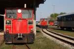 Im Inselbahnhof Wangerooge sind ...  Klaus Muhs 27.04.2011