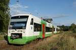 VT127 der STB S�d-Th�ringen-Bahn ...  Rene Starke 26.07.2011