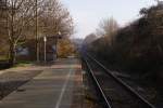 HP Wei�enfels-West ( Blickrichtung Langendorf ) welcher trotz regelm��igem Bahnbetrieb ...