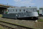 Eisenbahnmuseum in Baranawitschi, Weißrussland, 6 September 2018. Ein schönes Areal mit allerlei Dampfloks und Sonderwägen für sowjetische Spezialaufträge.