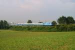183 004 (Arriva) mit Alx 87002 bei Oberlindhart (01.07.2010)  ...