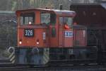 Die RBH 326 steht ...  Niklas Eimers 16.12.2011