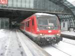 Hier ein S-Bahn Ersatzzug ...  Alexander Borchardt 10.01.2010