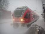 wetterkapriolen-hardcore-wetter Bei der Ankunft von 429 030 am 30.Januar 2010 in Bergen/R�gen war 'Keziban' voll in Aktion.