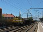 Diese Wiebe G1700BB zieht am 03.06. 10 einen Schotter Ganzzug durch ...