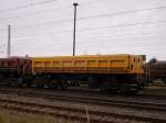 Seitenkippwagen Fakks f�r H.F.Wiebe im Einsatz am 16.November 2010 in ...