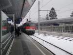 wien-sonstige �IC 15555 nach Graz wird am 13.3.10 auf Gleis 6 des Bahnhof Wien Meidling bereitgestellt. Zuglok: 1044