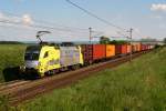 9.5.08 Die WLB ist f�r ihre Graffiti verschmierten Triebfahrzeuge schon ...
