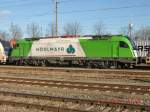 Arbeitspause f�r die H�dlmayr-Lok ...  Christian B�nker 05.01.2012