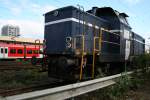 Lok 40 von Wincanton in Mannhneim abgestellt. Am 18.10.2009  ...