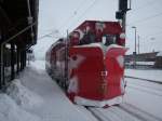 Arnstädter Schneepflug 80-80-970 5010-4 und 233 314 nach der Räumung ... Arnstädter Schneepflug 80-80-970 5010-4 und 233 314 nach der Räumung ...