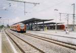 wittenberge Wittenberge, neue Bahnsteige(KBS 204, 206 und 305) mit Regionalz�gen (2004)