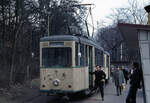 Berlin-Rahnsdorf Strassenbahn Woltersdorf (KSW-Tw ...  Kurt Rasmussen 11.03.2012