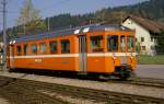 WSB   Wynental und Suhrentalbahn Be4/8 14  Oberkulm  01.11.88