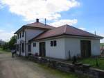 wutachtalbahn-ev-wtb Bahnhofsgeb�ude von F�tzen an der 'Sauschw�nzlebahn'; 23.06.2010