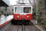 Triebwagen 51 im Bf. Varosmajor, aufgenommen am 27.Februar 2010 vom ...
