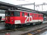 zb-zentralbahn-brunig zb - De 4/4 110 003-1 bei Rangierfahrt im Bahnhof Interlaken Ost am 15.05.2010