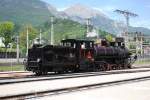 Lok 041 n� 4, bei Rangierarbeit im Bf. Jenbach - ...