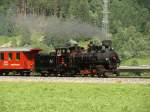 zillertalbahn Die lok n� 4 im Details ... Zell am Ziller - 08-06-2010