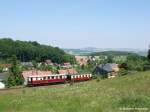 Zittauer Schmalspurbahnen VT137 am 03.07.2010 in Jonsdorf