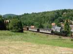 Zittauer Schmalspurbahnen IVK 145 am 03.07.2010 in Jonsdorf