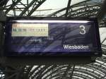Zugzielanzeiger f�r ICE 1556 ...  Michael Debel 12.10.2011