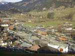 Der Bahnhof Zweisimmen am ...  Rick Eichner 28.11.2011