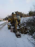 Und der Bagger noch mal von vorne.  ...