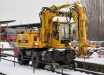 TEREX 1604 ZW auf der Gro�baustelle am Bahnhof Euskirchen - ...