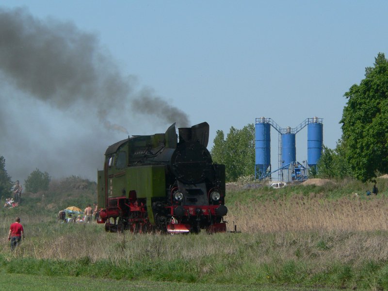 TKt48-191 on 02.05.2009 on the steam engine parade in Wolsztyn.