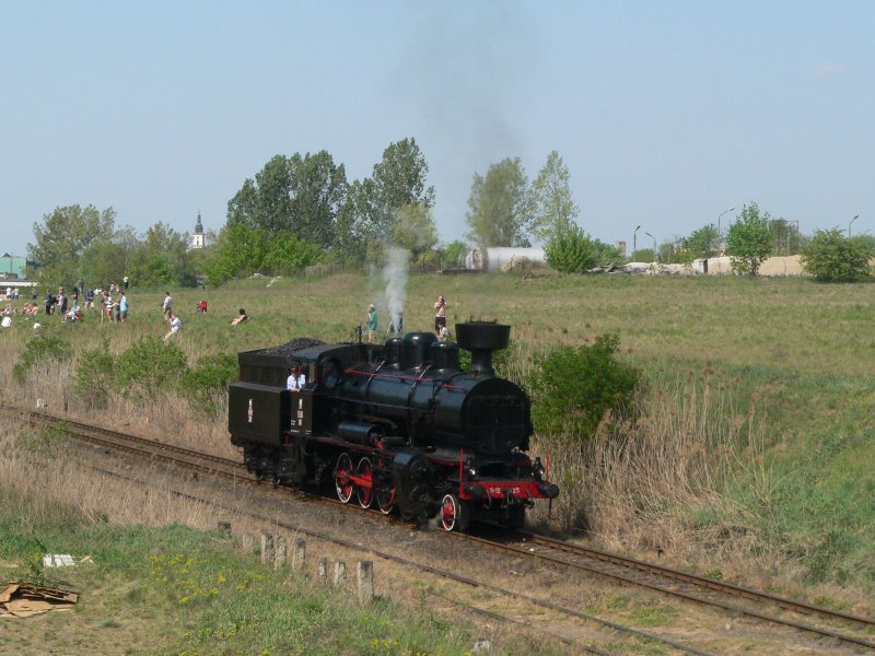 Tr12 25 auf der Dampflokparade Wolsztyn am 28.4.2007 
