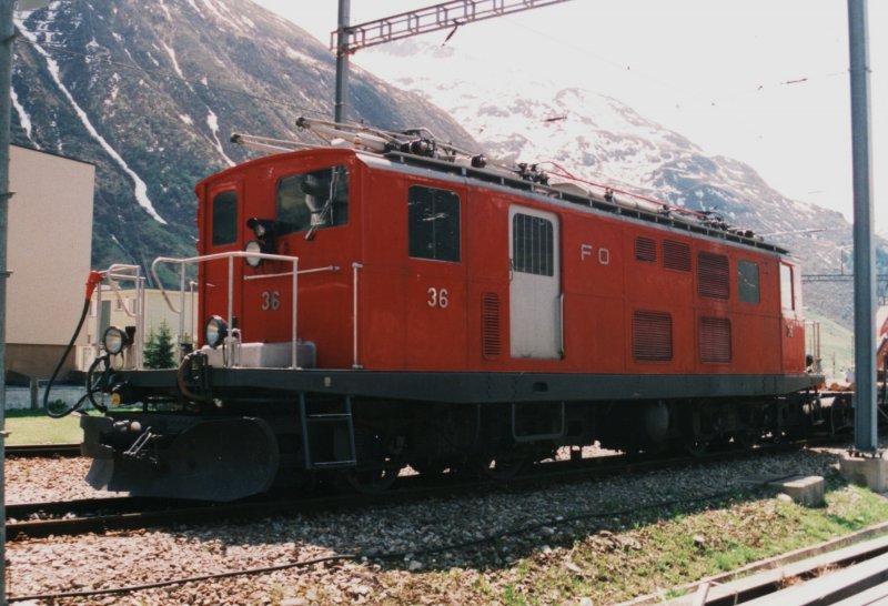 FOR Deh 36 on 26.5.1999 in Andermatt. (automatically translated, Powered
