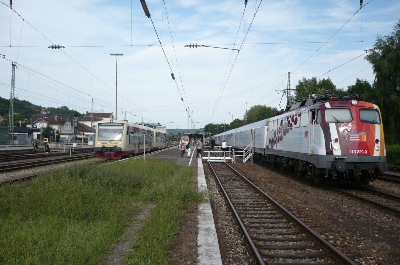 T�bingen, den 22.07.09:
Nun hat auch T�bingen die Ehre gehabt, den