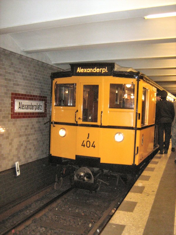 Historischer A2-Zug bei einer Sonderfahrt am 5. 10. 2008 im