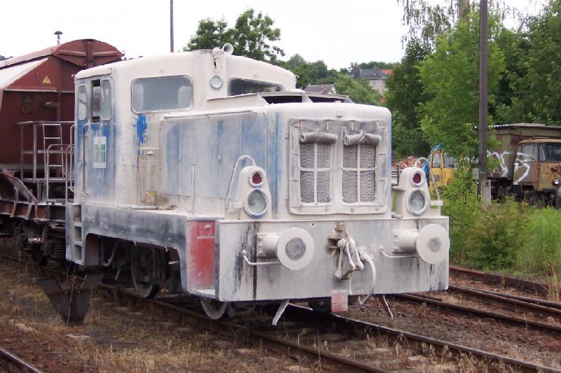 Dolomite works locomotive works Wünschendorf / Elster in the station