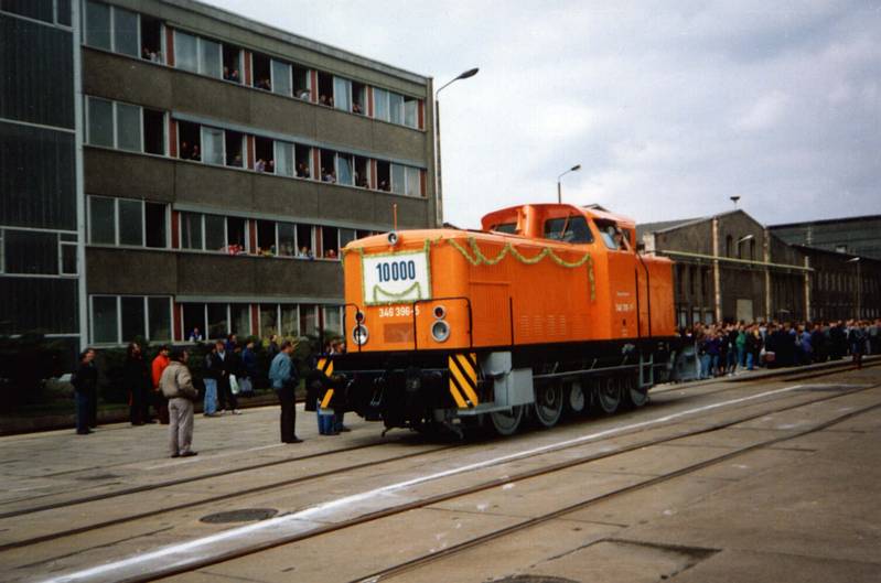 The 10000th Refurbished diesel locomotive of this series was the