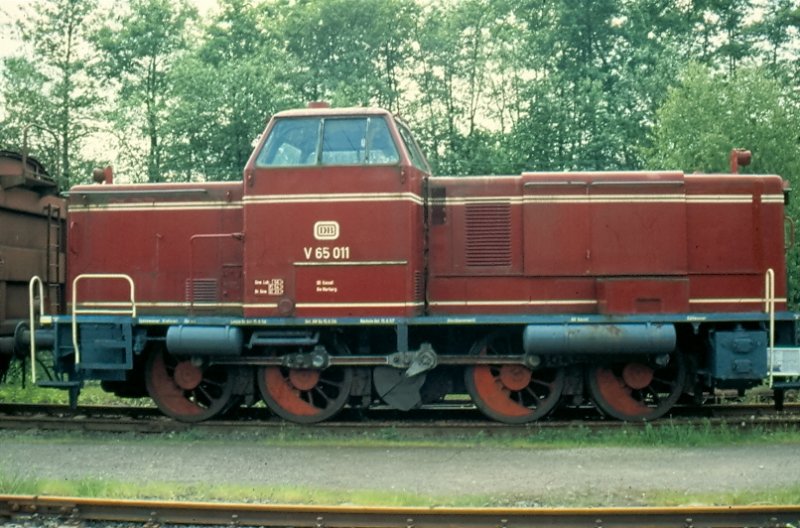 V 65 011 of the DB Museum in Bochum-BW Dahlhausen