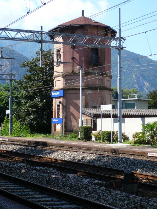 Der Wasserturm von Verbania-Pallanza am 12.8.2007 