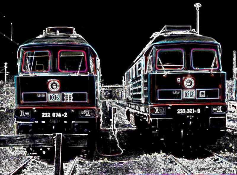 232 674-2 und 233 321-9 am 16.05.2005 