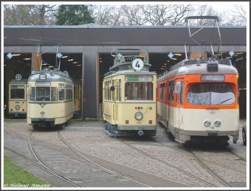 Verkehrsmuseum Frankfurt am Main Halle West am 29.03.2008 mit (von