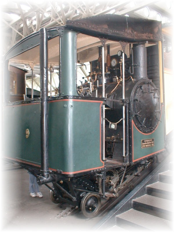 VHS Luzern, Pilatus Bahn Lok No.9 (1889) 