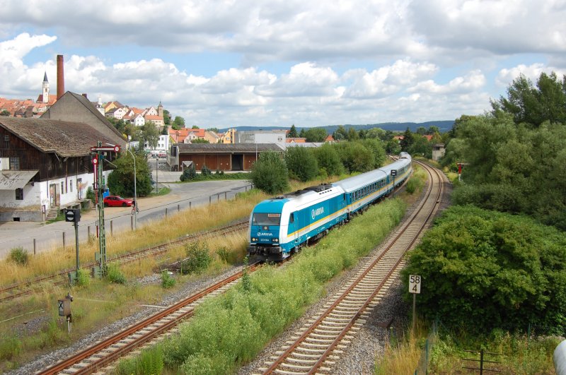 223 064 mit ALX am 07.07.2009 in Nabburg 