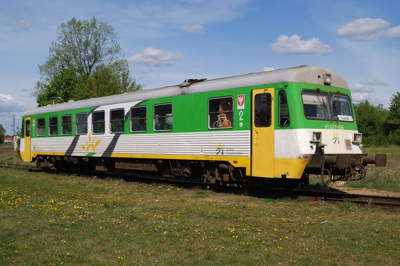 VT 627-008 in Sierpc (05.05.2009)  