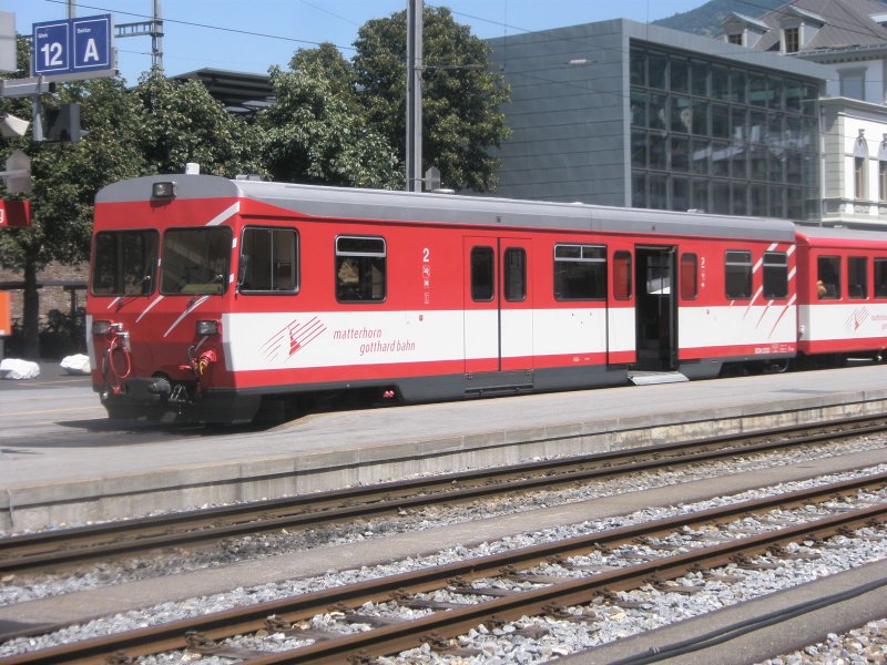 Here is a RB to Göschenen, this train was on