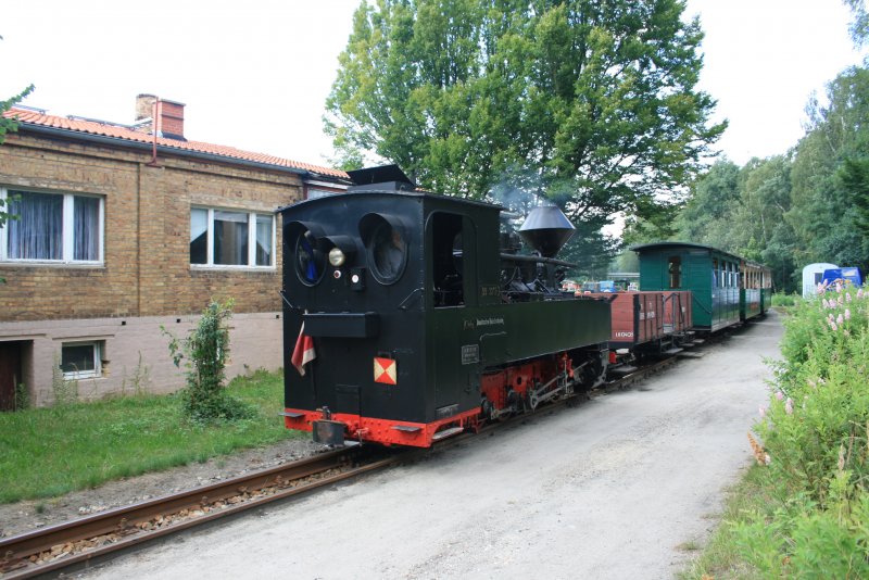 99 3317-7 am 03.08.2008 bei EInfahrt in den Bahnhof Weiswasser,