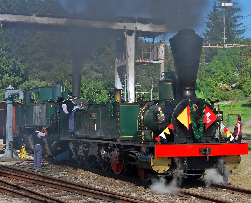 Ec 2/5 No. 28 Genf der Schweizerischen Centralbahn SCB soll