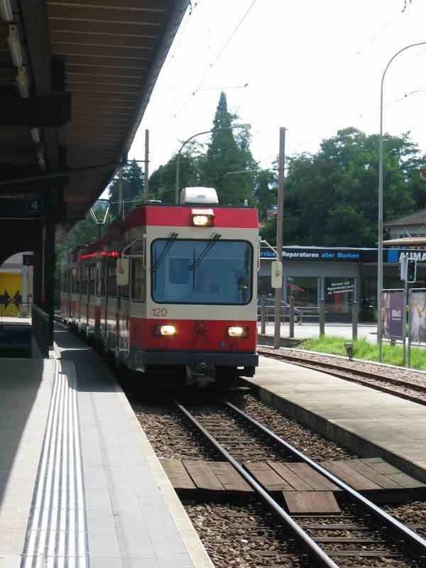 Waldenburgerli (Einfahrt Bhf.Liestal)  
